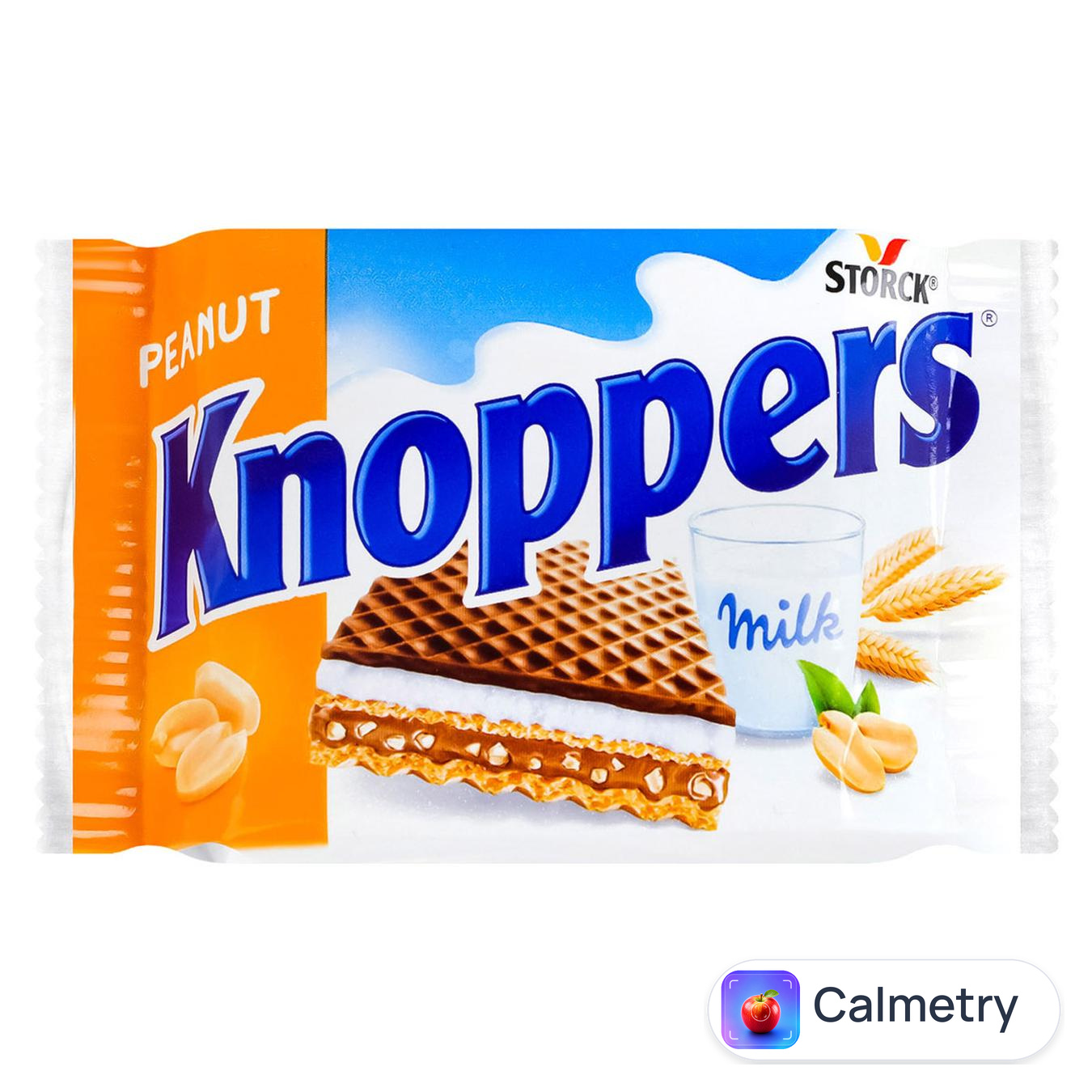 Вафлі Knoppers Peanut з начинкою 25г