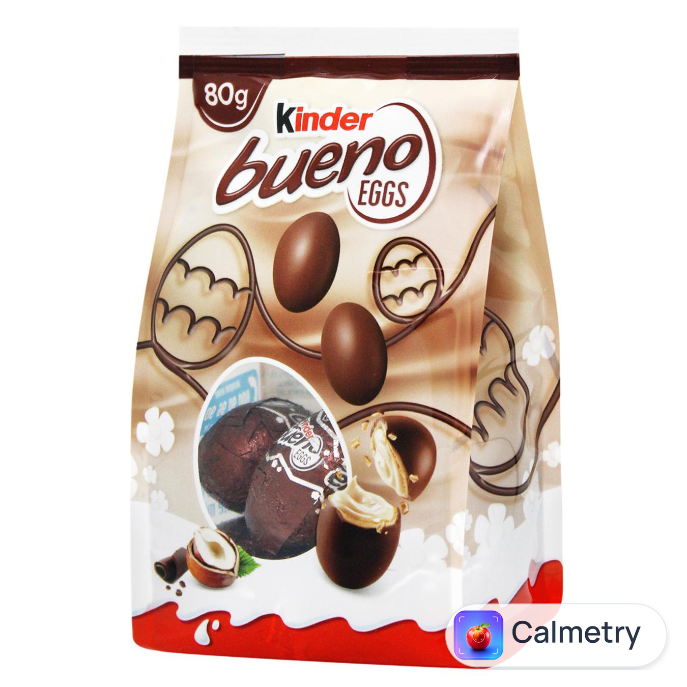 Цукерки Kinder Bueno Eggs молочний шоколад з какао та фундуком 84г