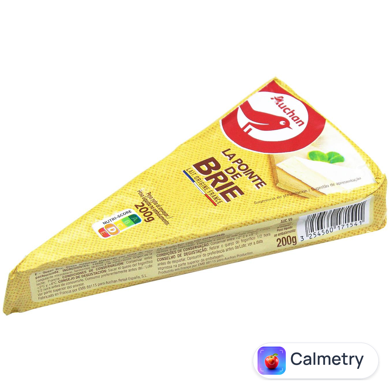 Сир Auchan Брі 60% 200г