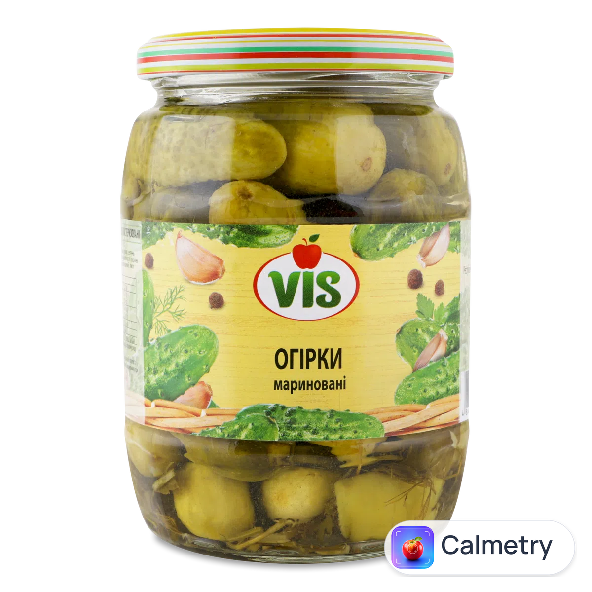 Огірки Vis мариновані 670г