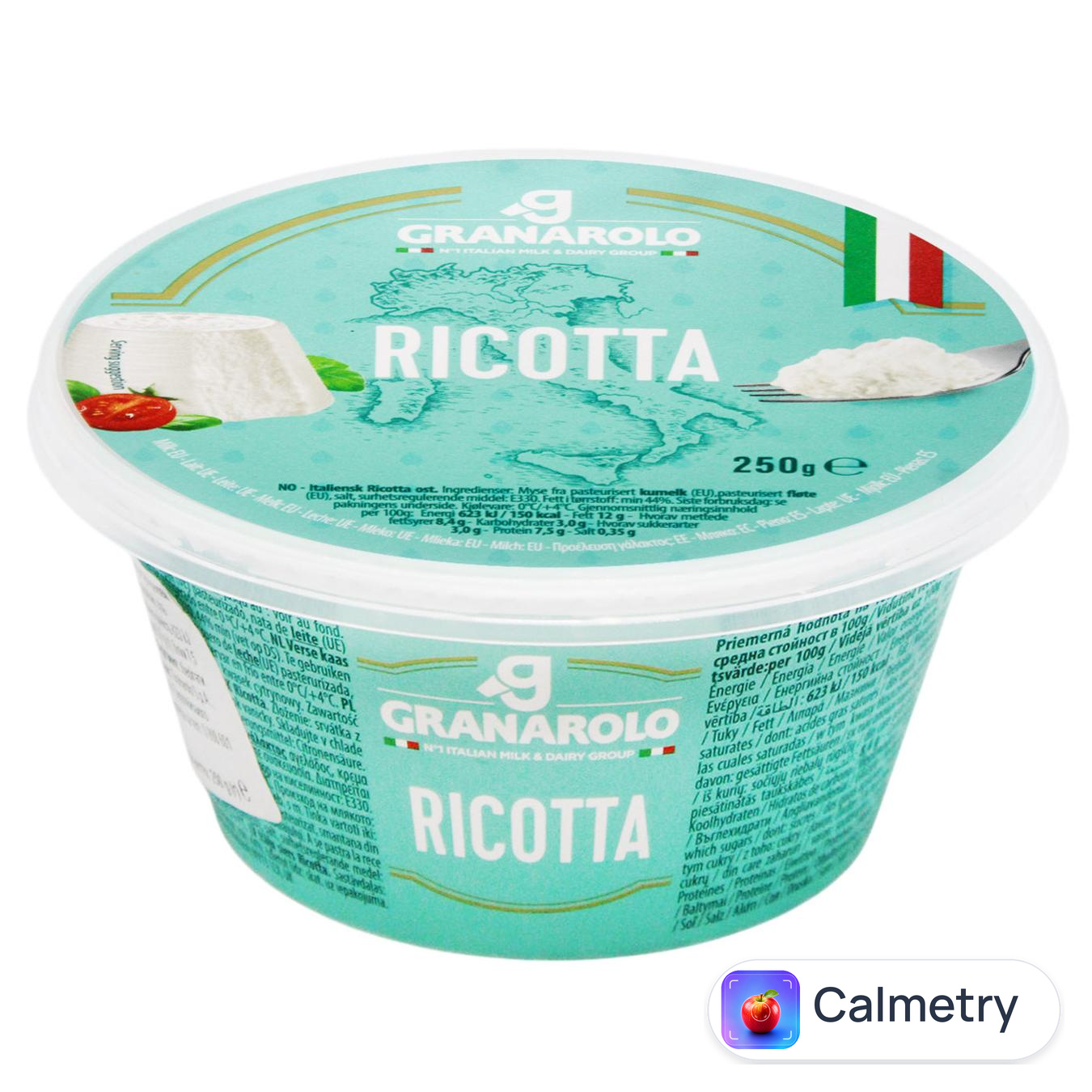 Сир Granarolo Рікота 250г — фото продукту