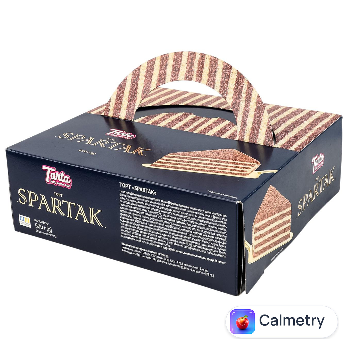 Торт Tarta Spartak 600г — фото продукту