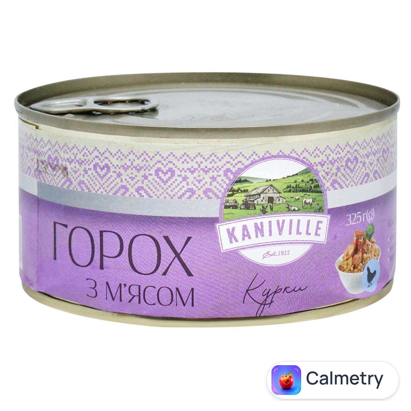 Горох Kaniville з м'ясом 325г — фото продукту