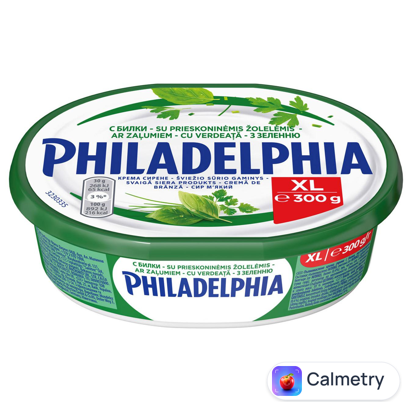 Крем-сир Philadelphia з зеленню 59% 300г