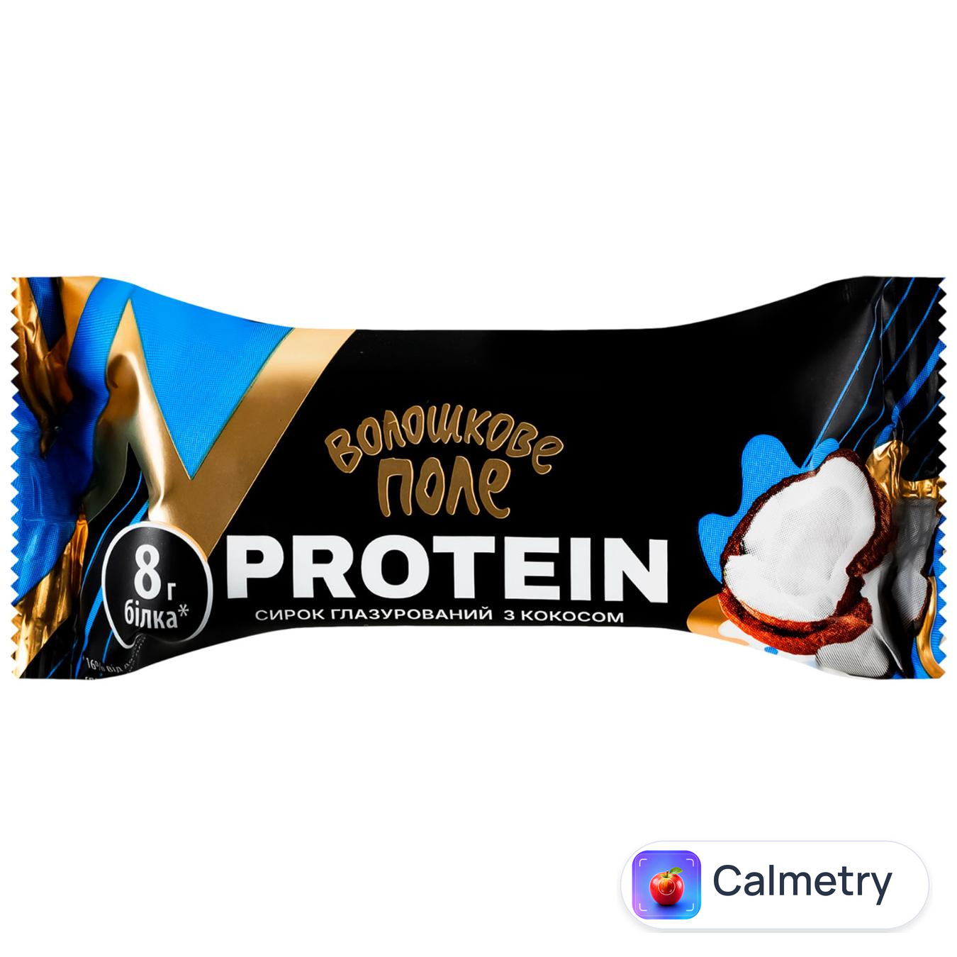 Сирок глазурований Волошкове Поле Protein з кокосом 18% 36г — фото продукту
