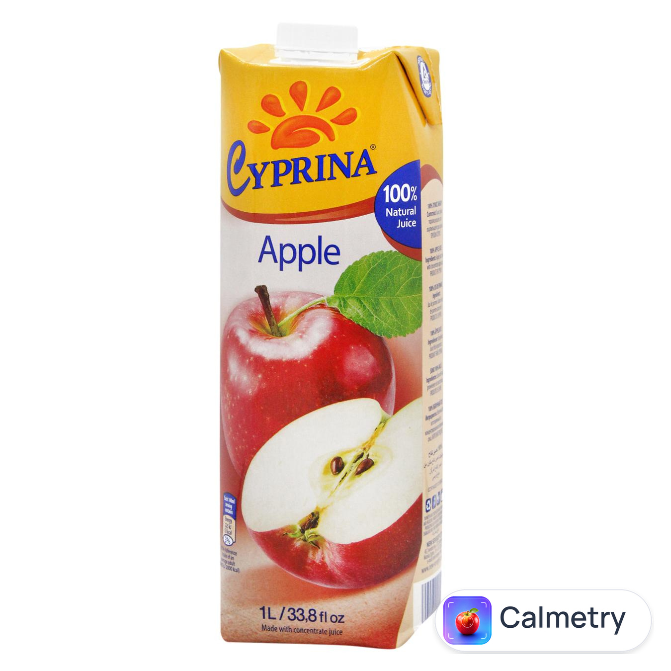 Сік Cyprina яблучний 1л