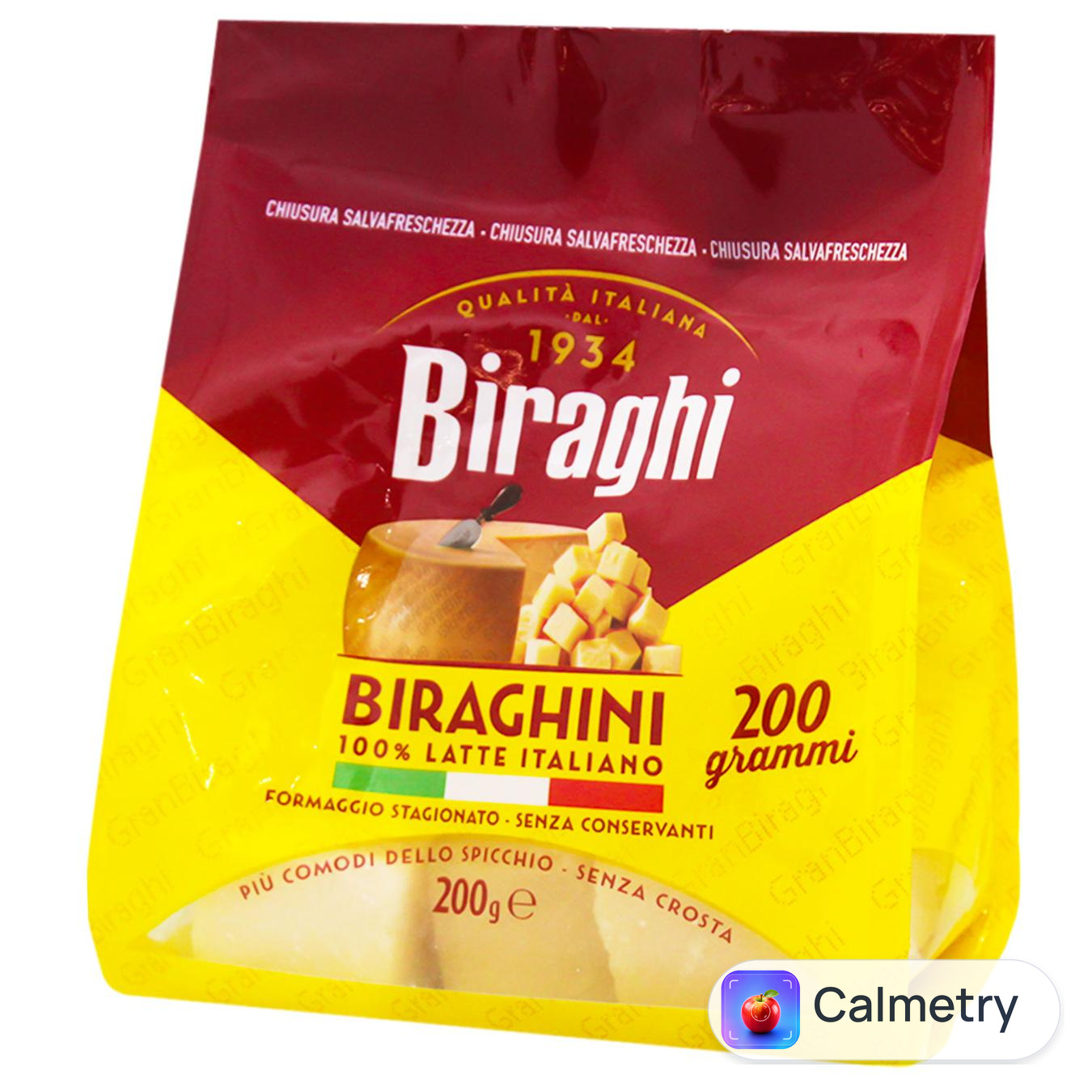 Сир Biraghi Biraghini Gran Biraghi кубики 32% 200г