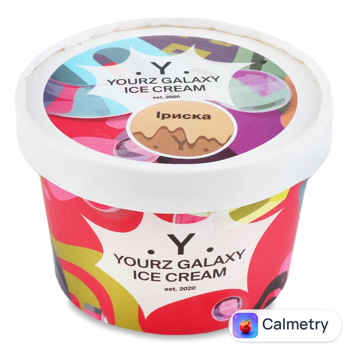 Морозиво «Лавка Традицій» Yourz Galaxy Ice Cream «Іриска» 150г