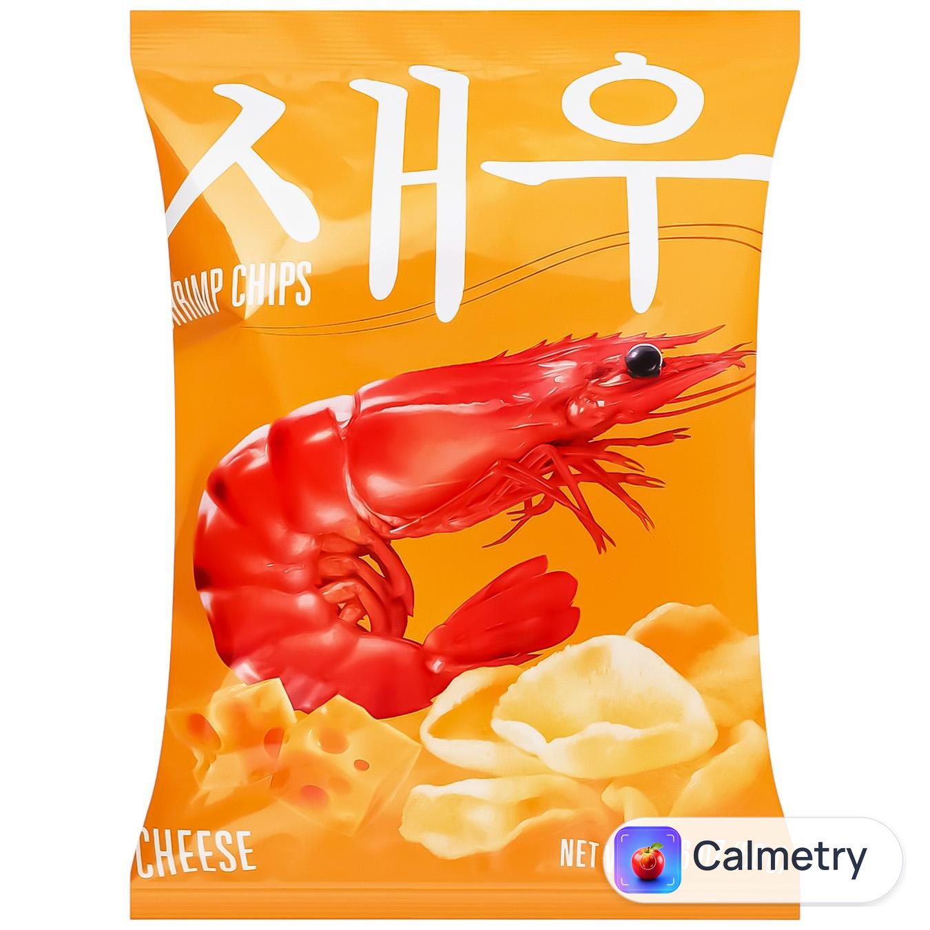 Чипси креветочні Shrips смак сиру 50г — фото продукту