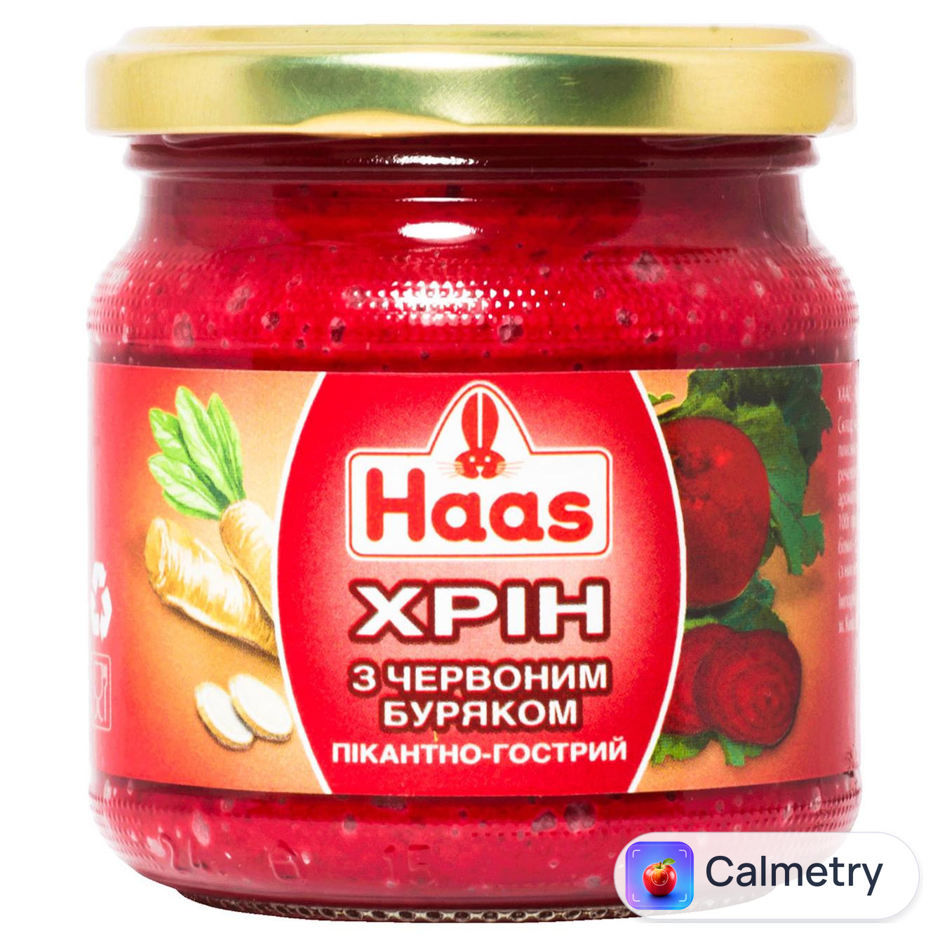 Хрін HAAS з червоним буряком 212мл