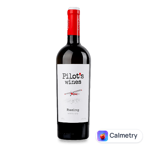 Вино Pilot's wines Riesling біле сухе, 0,75л
