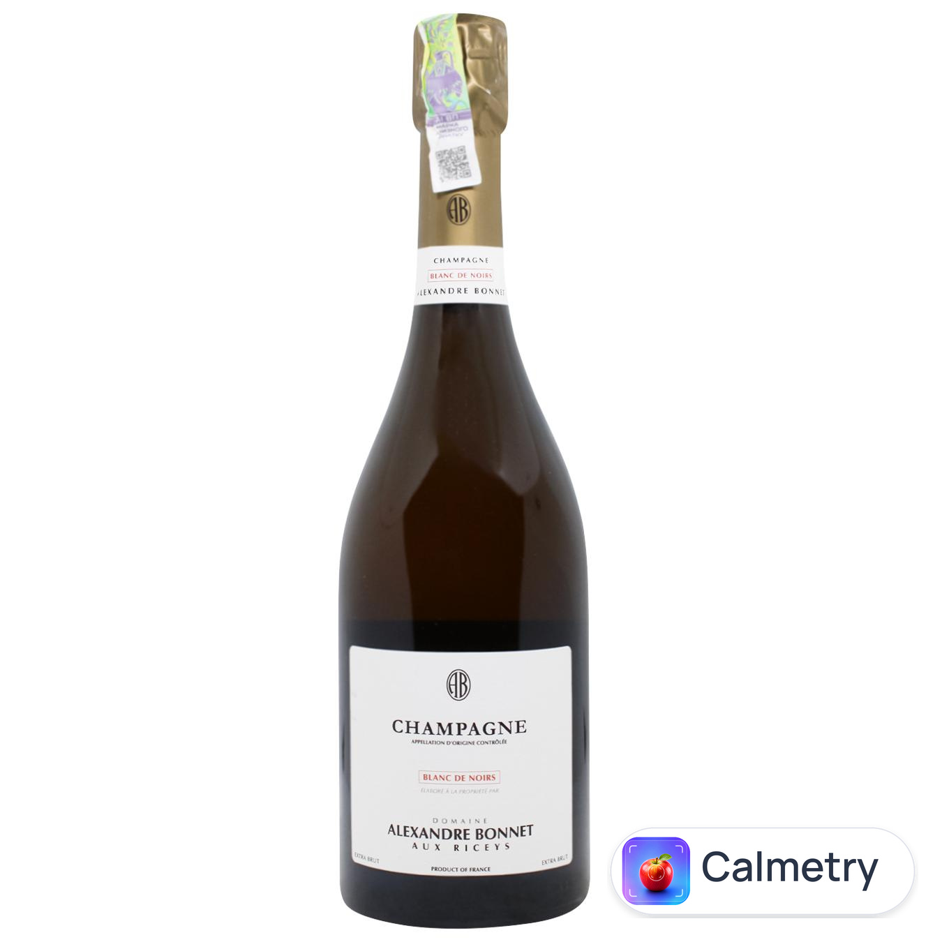 Шампанське Alexandre Bonnet Blanc de Noirs біле екстра брют 12,5% 0,75л