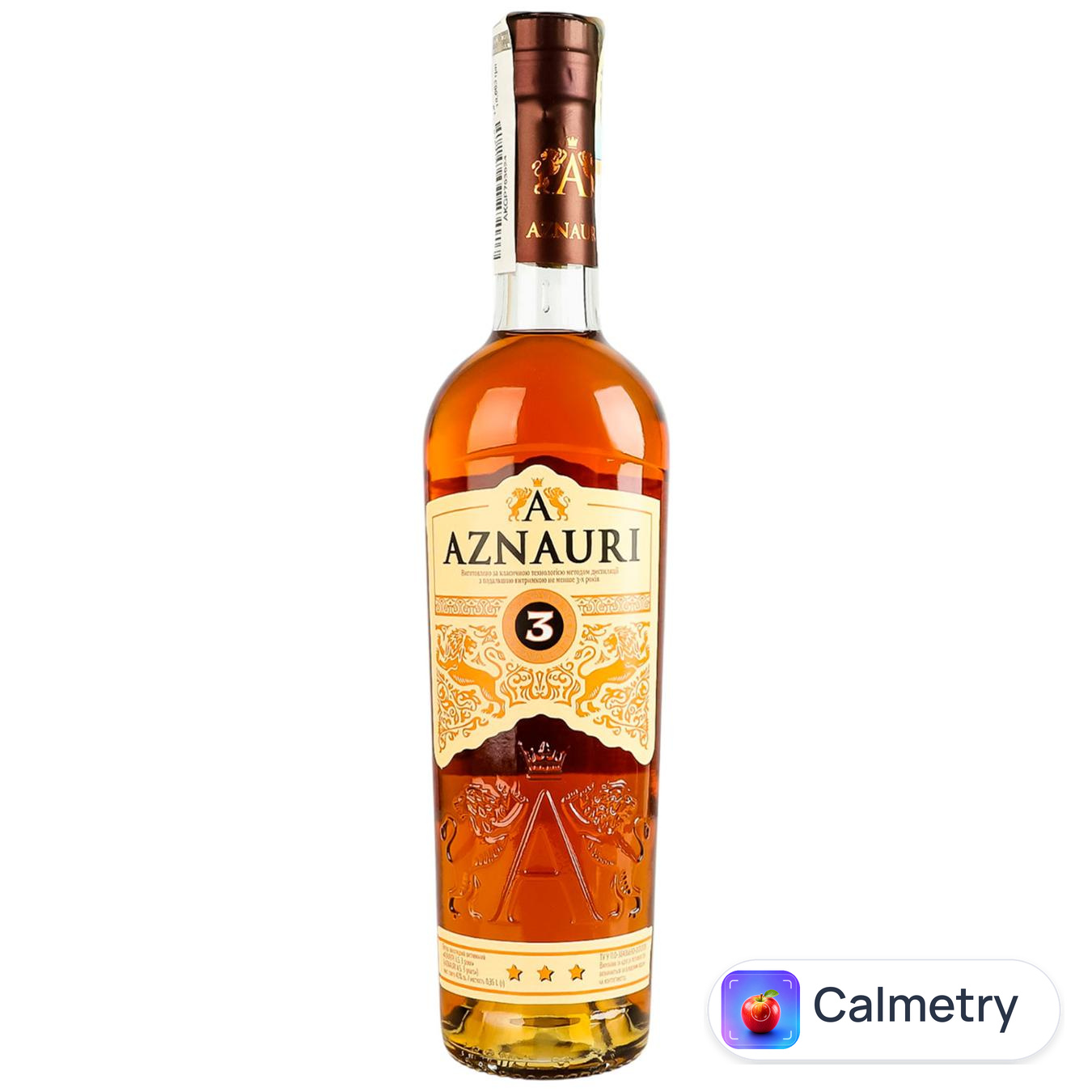 Бренді Aznauri 3 роки 40% 0,35л