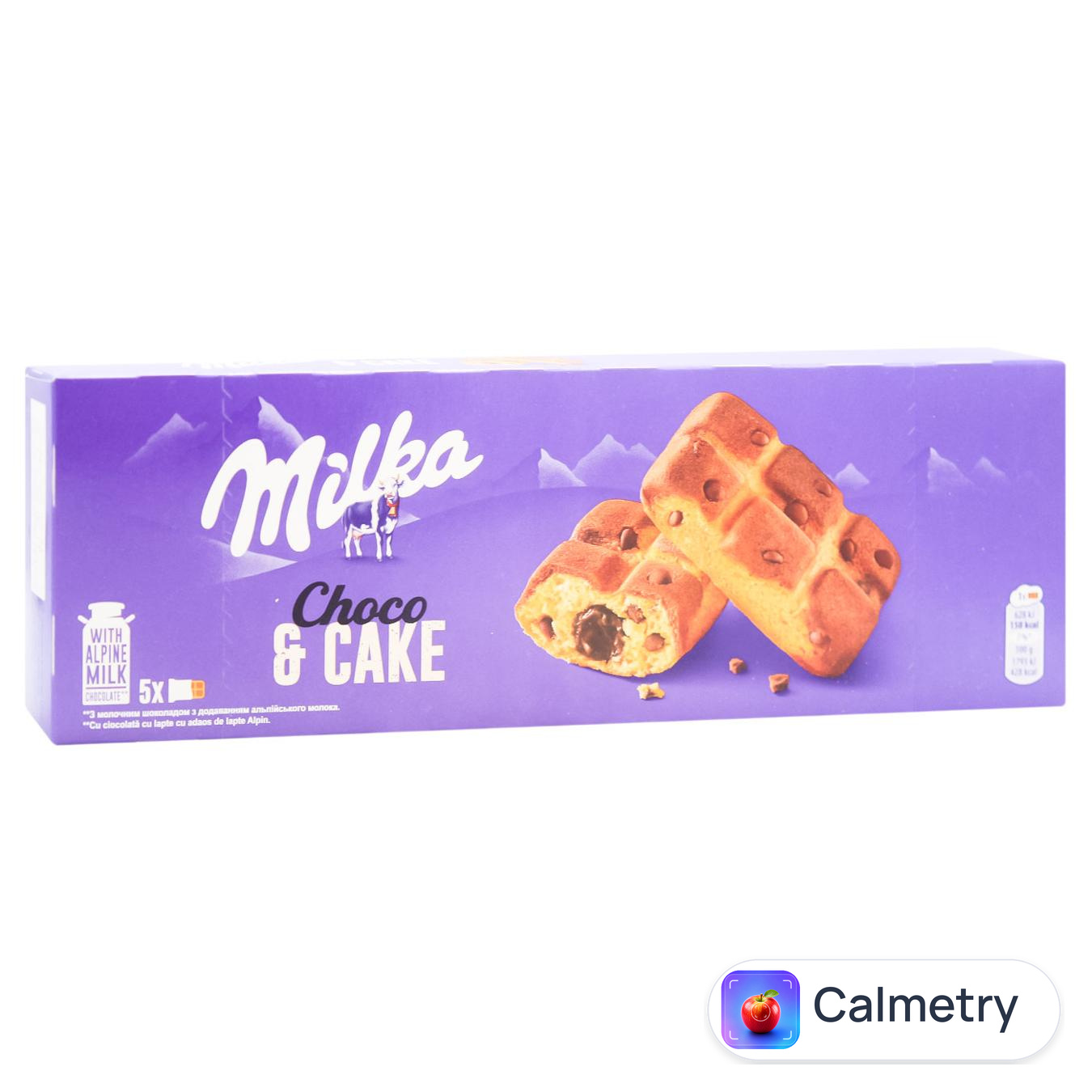 Тістечко Milka бісквіт з шоколадною начинкою 175г