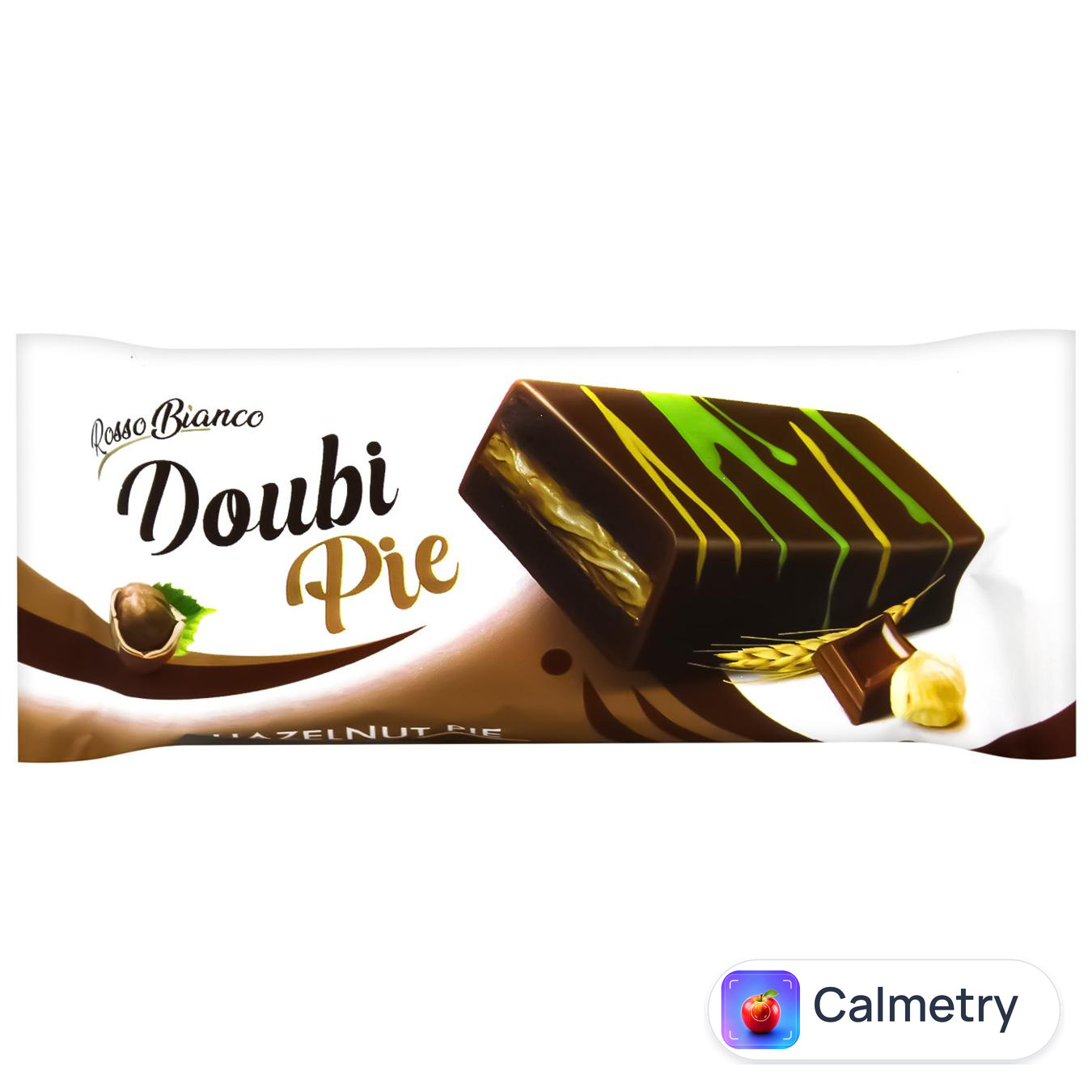 Пиріг Rosso Bianco Doubi Pie з фундуком 40г