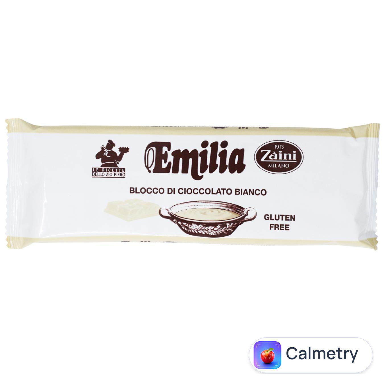 Шоколад білий Zaini Emilia 140г