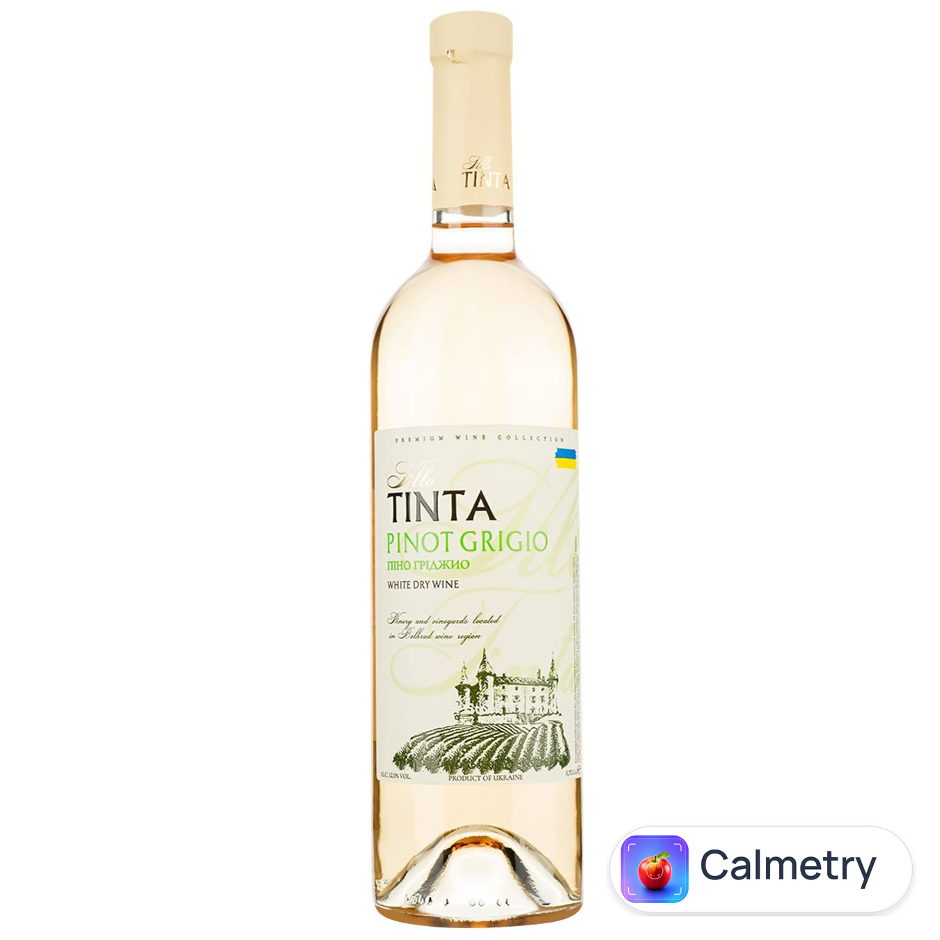 Вино Villa Tinta Піно Гріджіо біле сухе 12% 0,75л