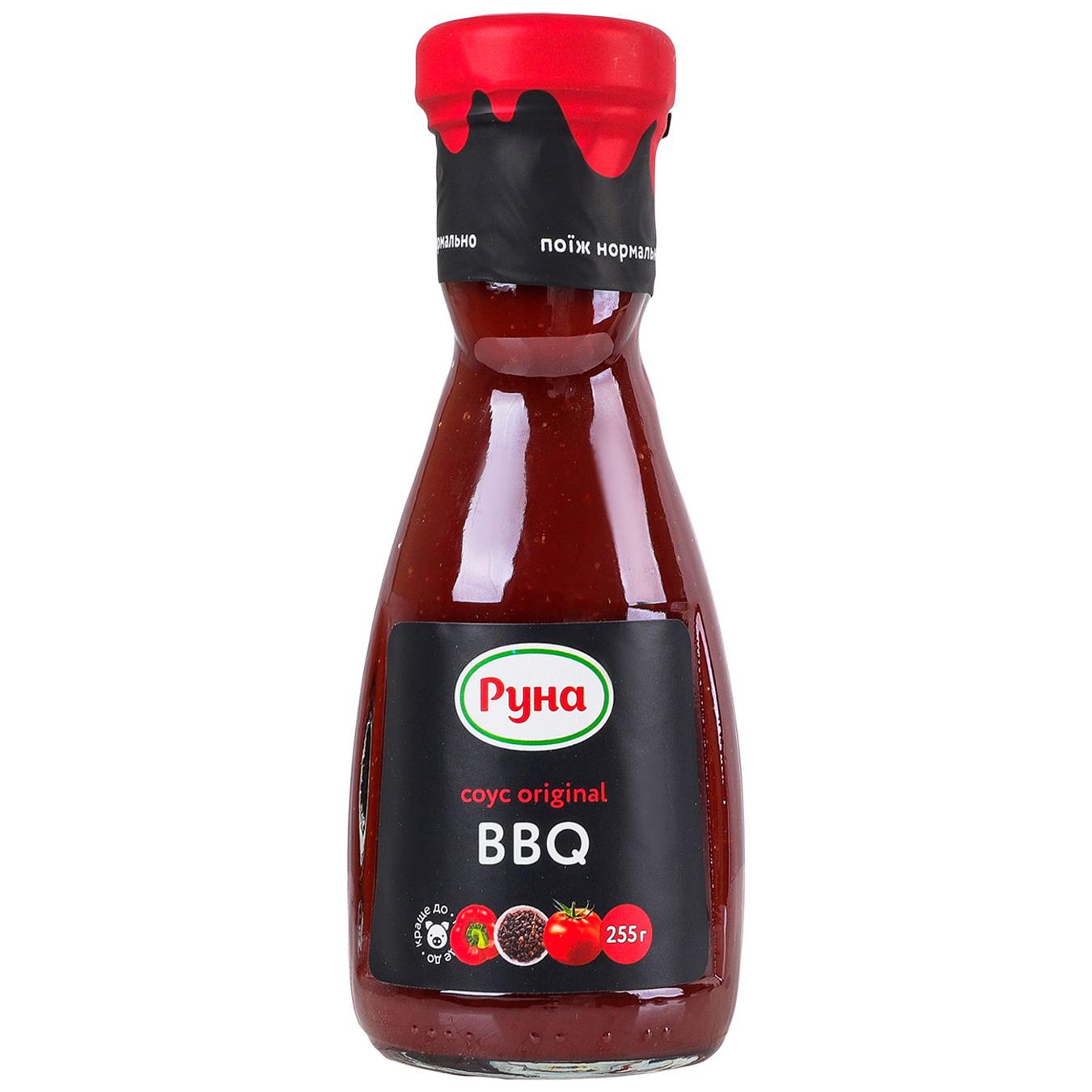 Соус Руна Original BBQ 255г — фото продукту