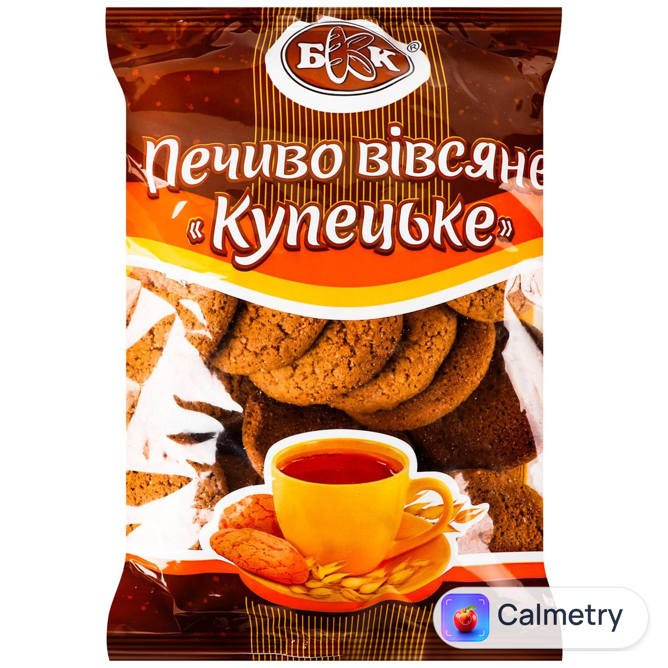 Печиво БКК Купецьке вівсяне 300г