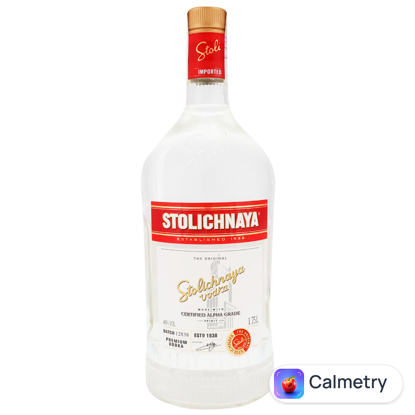 Горiлка Столична 40% 1,75л