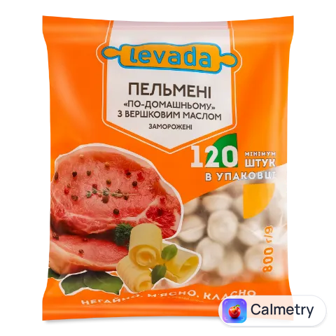Пельмені Levada «По-домашньому» з вершковим маслом