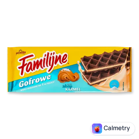 Вафлі Jutrzenka Familijne солодка карамель крем
