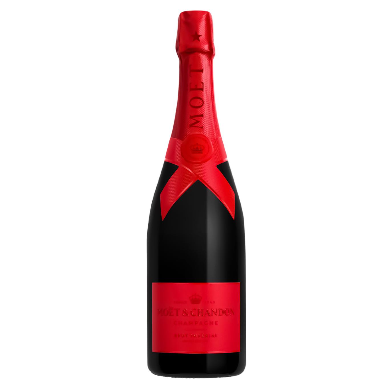 Шампанське Moet&Chandon Brut Imperial біле брют 12,5% 0,75л — фото продукту