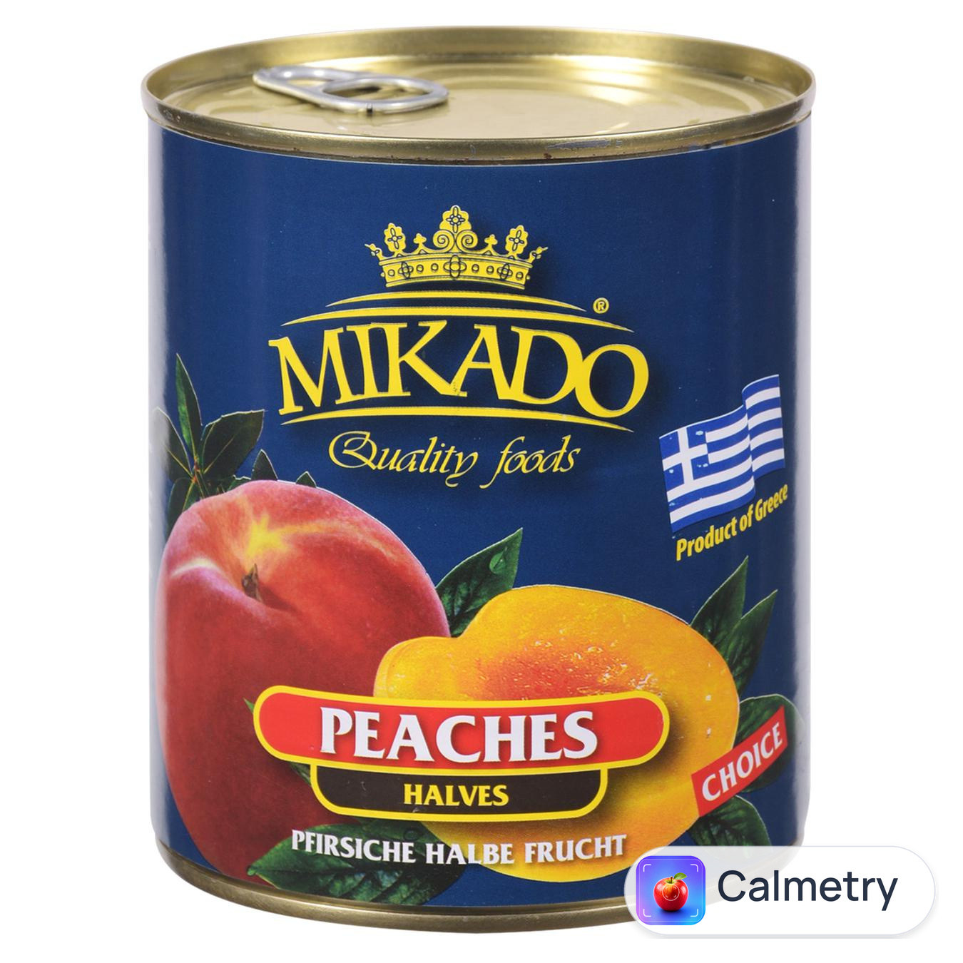 Персики Mikado половинками в сиропі 825г