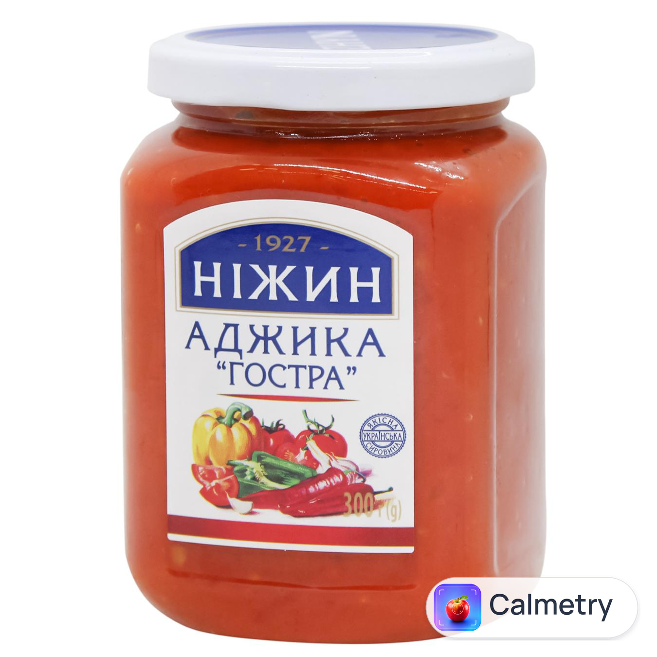 Аджика Ніжин Гостра 300г — фото продукту