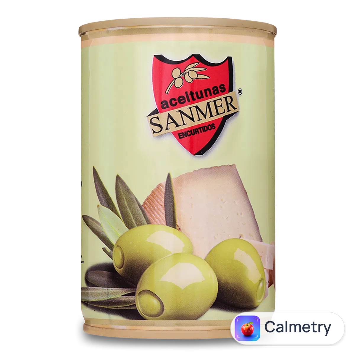 Оливки Sanmer зелені начинені пастою з сиру 314мл