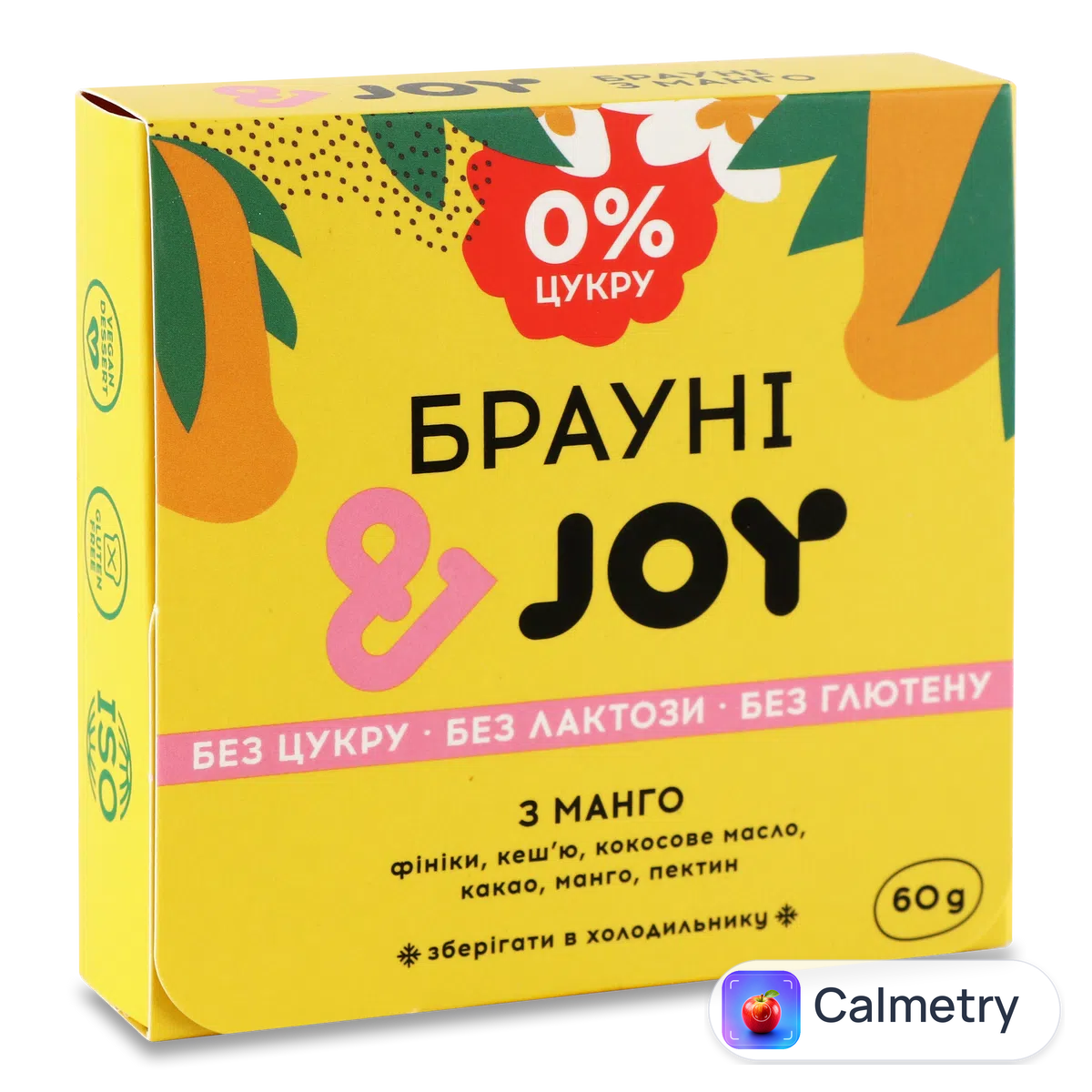 Десерт «Лавка Традицій» &Joy «Брауні з манго» 60г