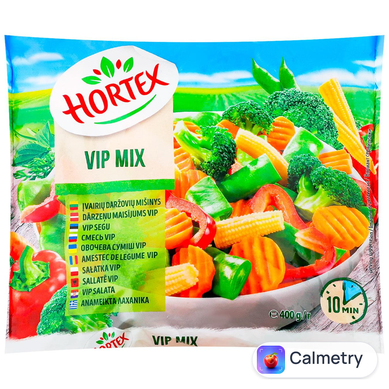 Овочева суміш Hortex VIP mix заморожена 400г