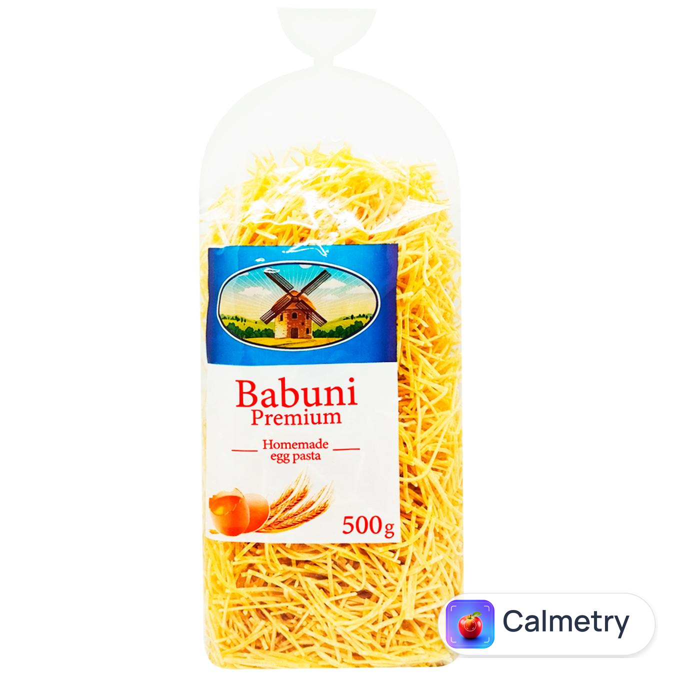 Макаронні вироби Babuni Premium вермішель яєчна 500г