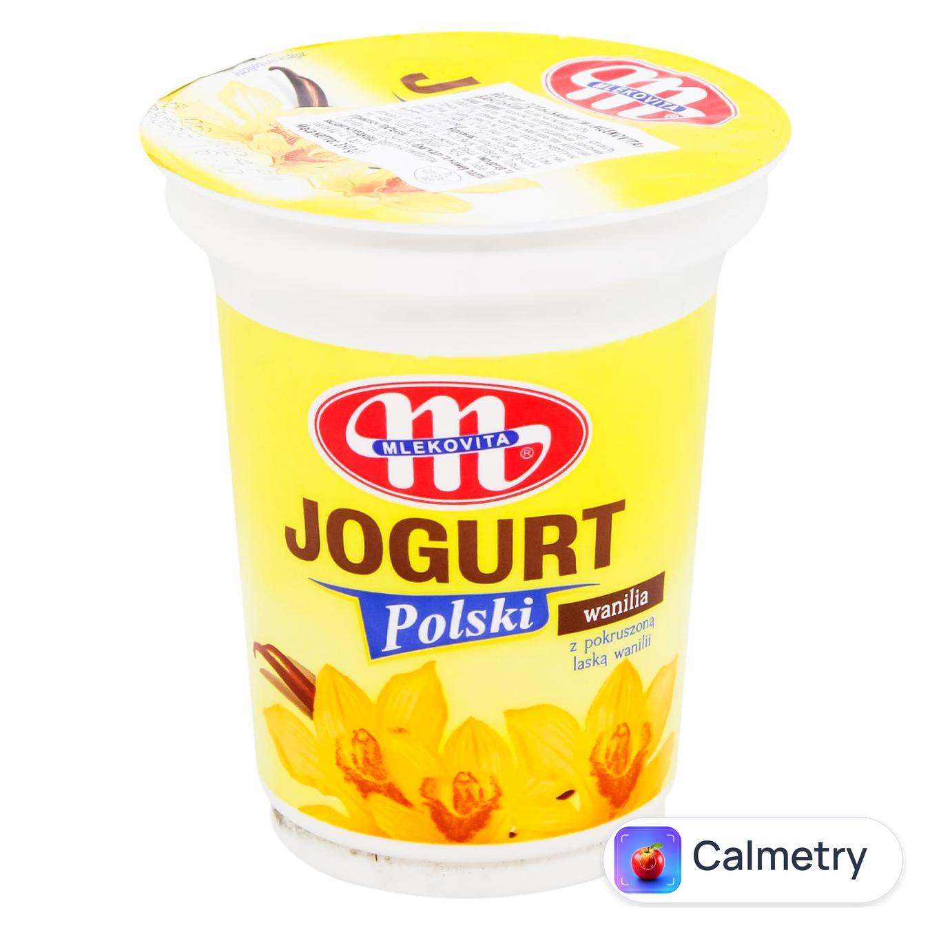 Йогурт Mlekovita Ванільний 2,5% 350г