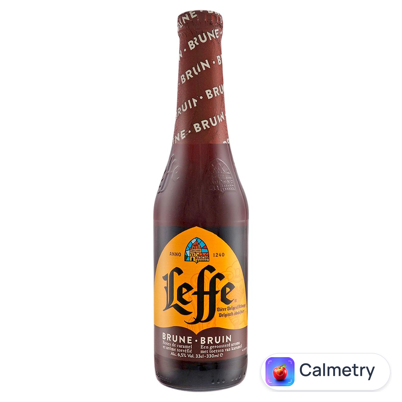 Пиво Leffe Brune темне 6,5% 0,33л — фото продукту