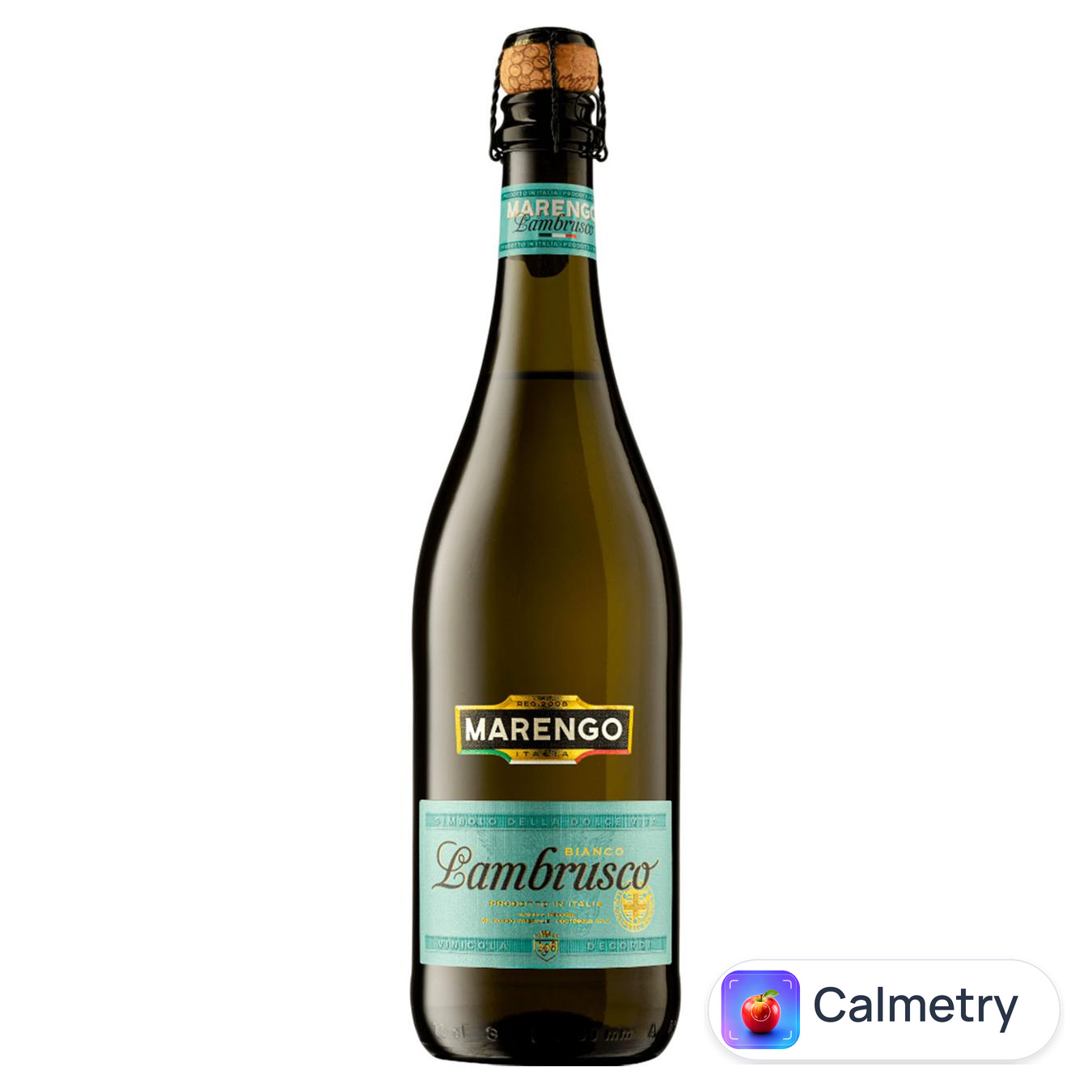 Вино ігристе Marengo Lambrusco біле напівсолодке 8% 0,75л