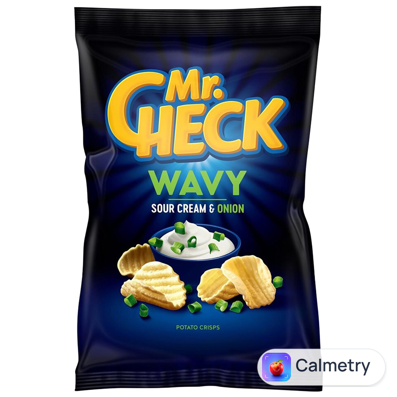 Чипси Mr.Check Сметана та цибуля 90г