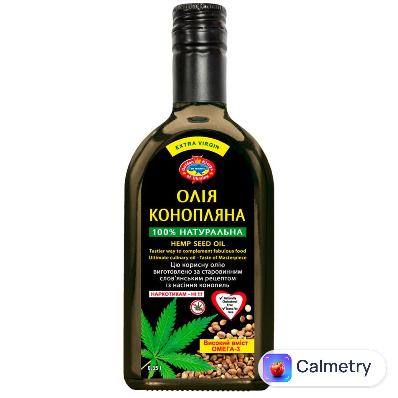 Олія конопляна Golden Kings of Ukraine 0,35л