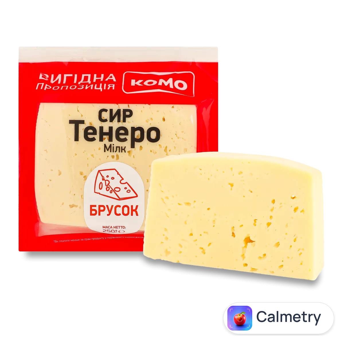 Сир «Комо» «Тенеро» 50% порційний