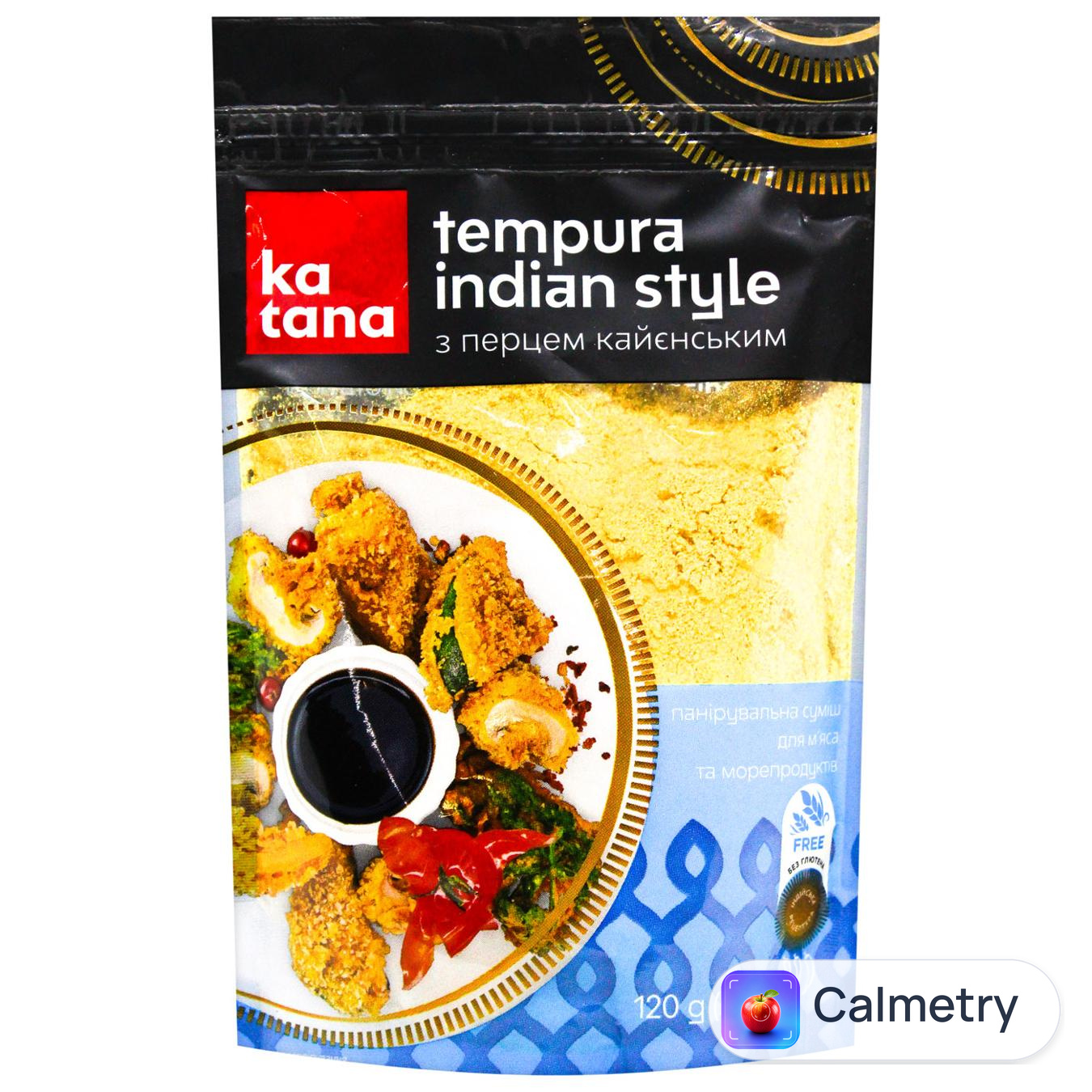 Суміш панірувальна Katana Tempura Indian Style без глютену 120г