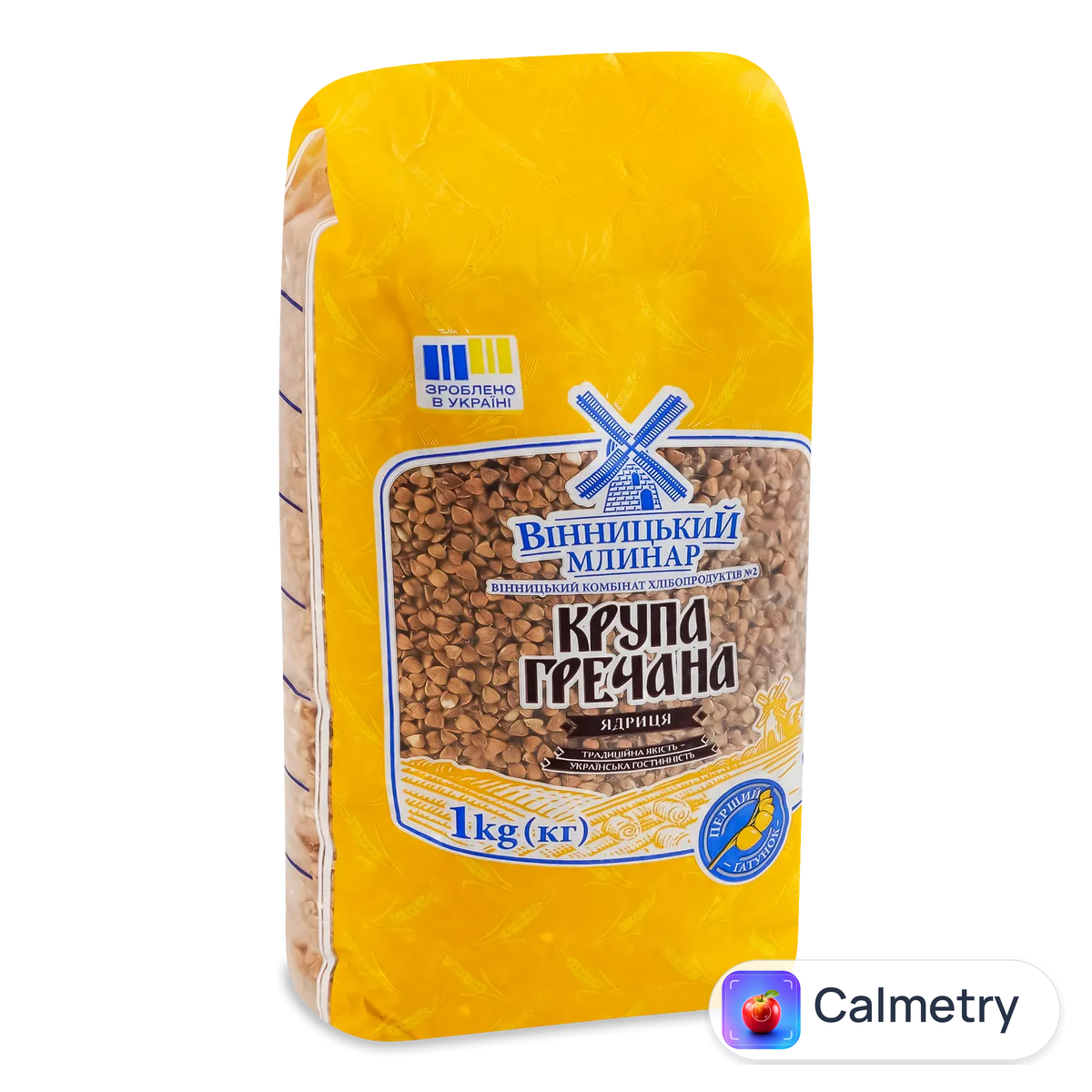 Крупа гречана «Вінницький Млинар» ядриця 1кг