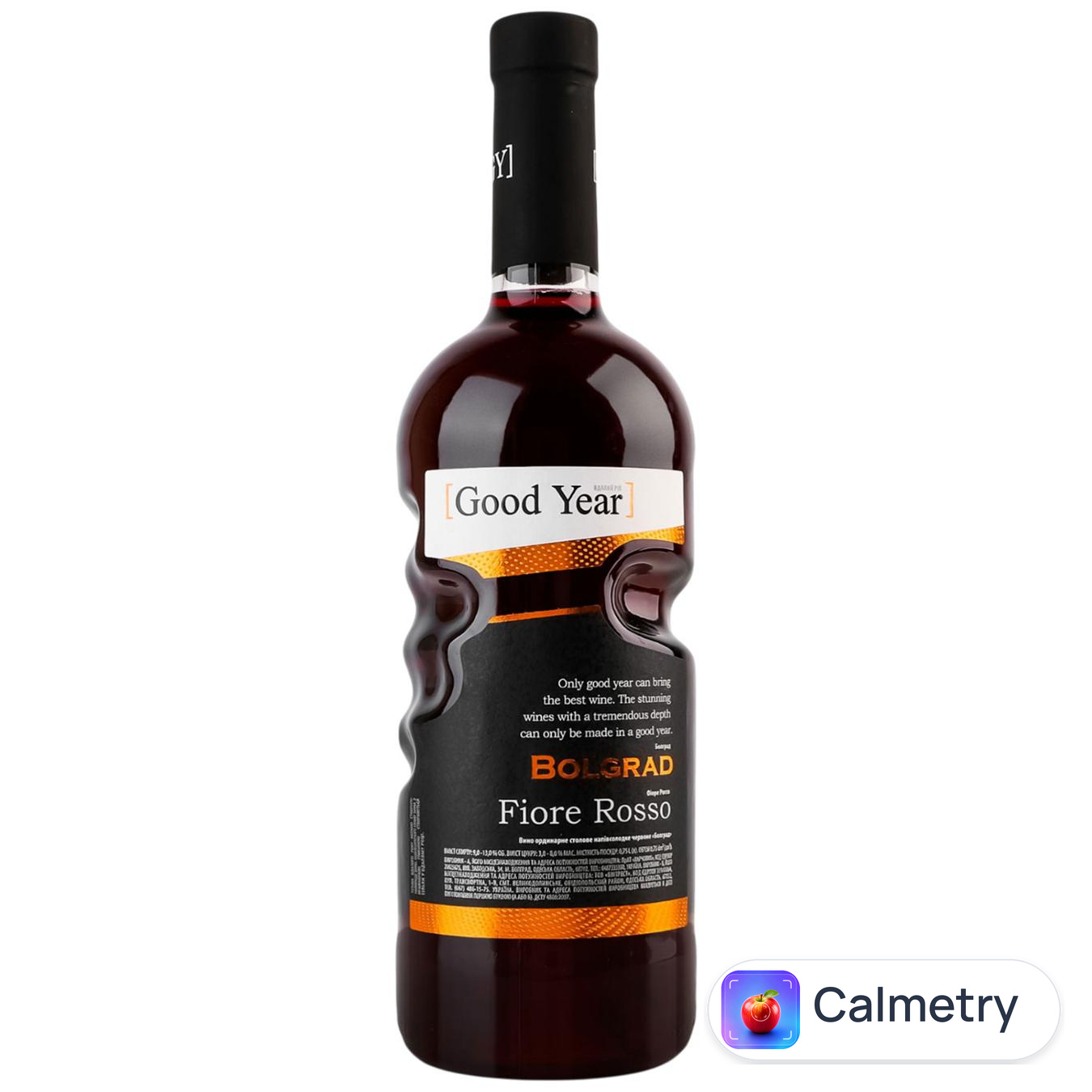 Вино Bolgrad Good Year Fiore Rosso червоне напівсолодке 9-13% 0,75л