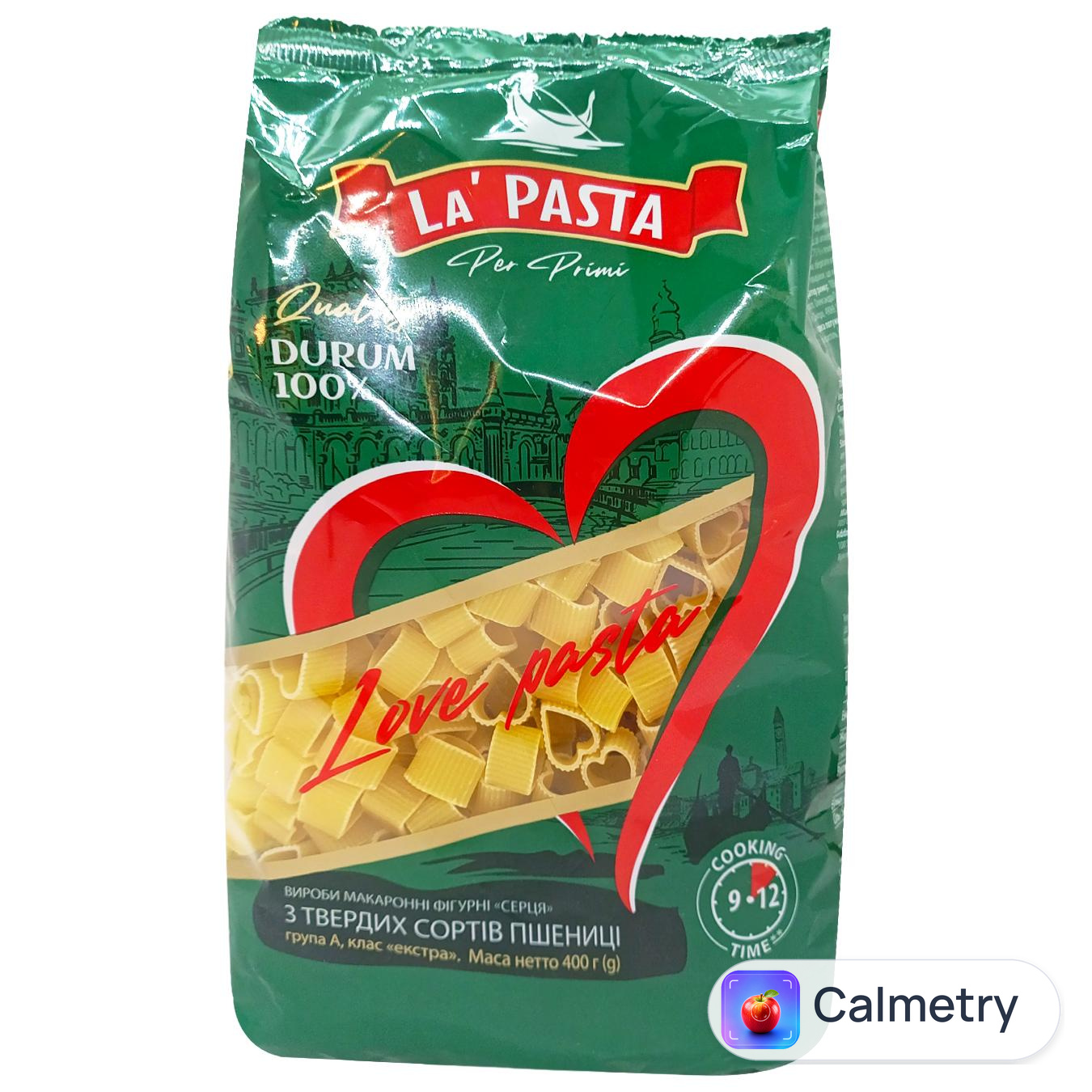 Макаронні вироби La Pasta Серця 400г — фото продукту