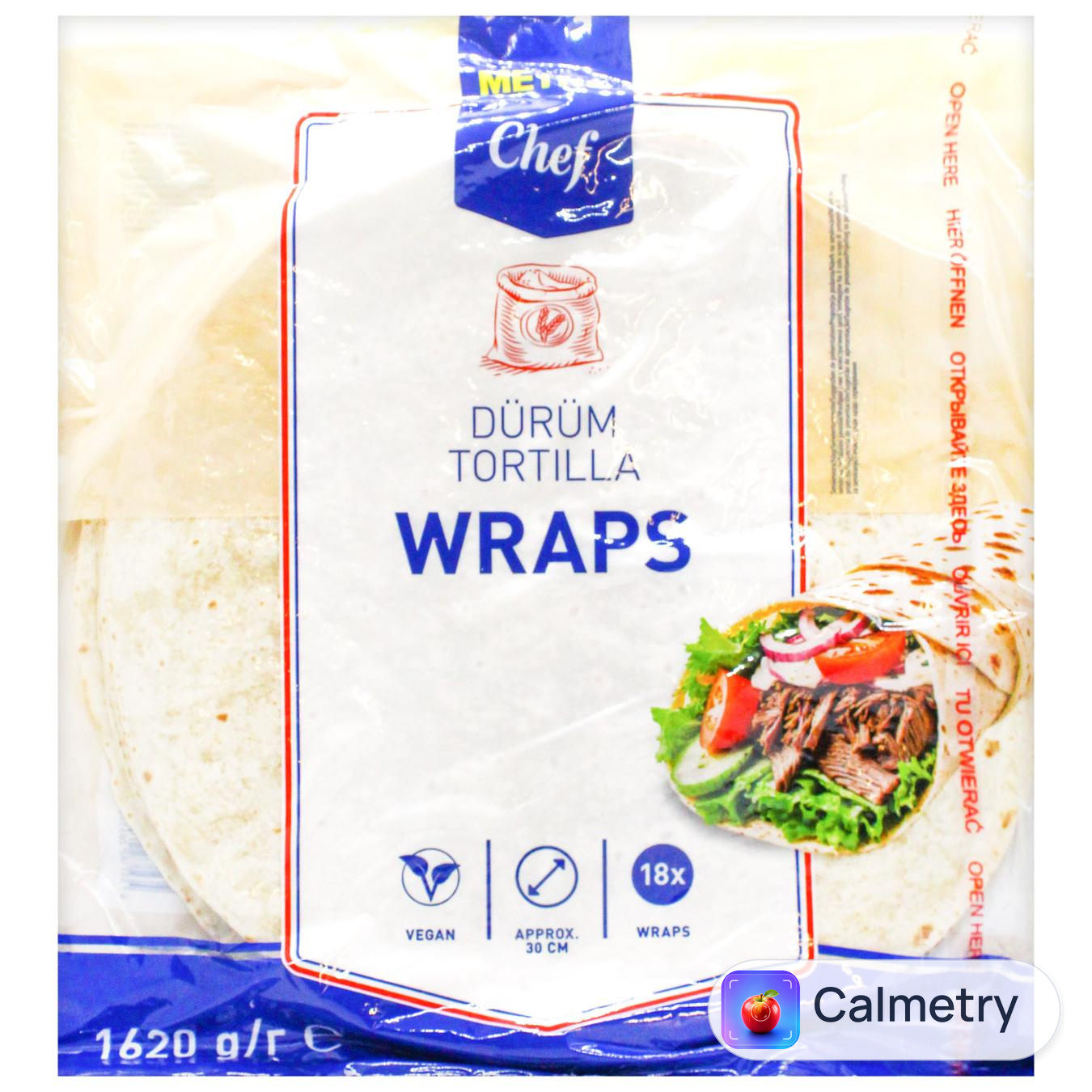 Тортилья Metro Chef пшенична 30см 18шт 1620г