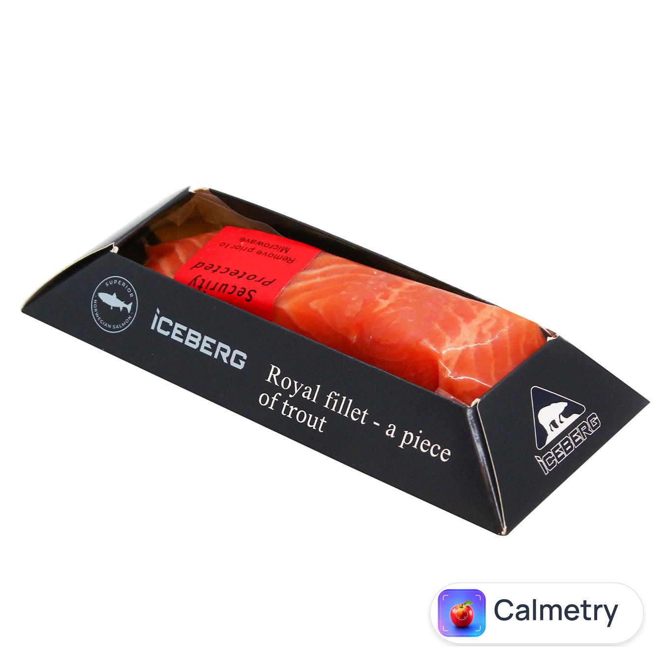 Форель Iceberg філе-шматок на шкірі слабосолена 130г