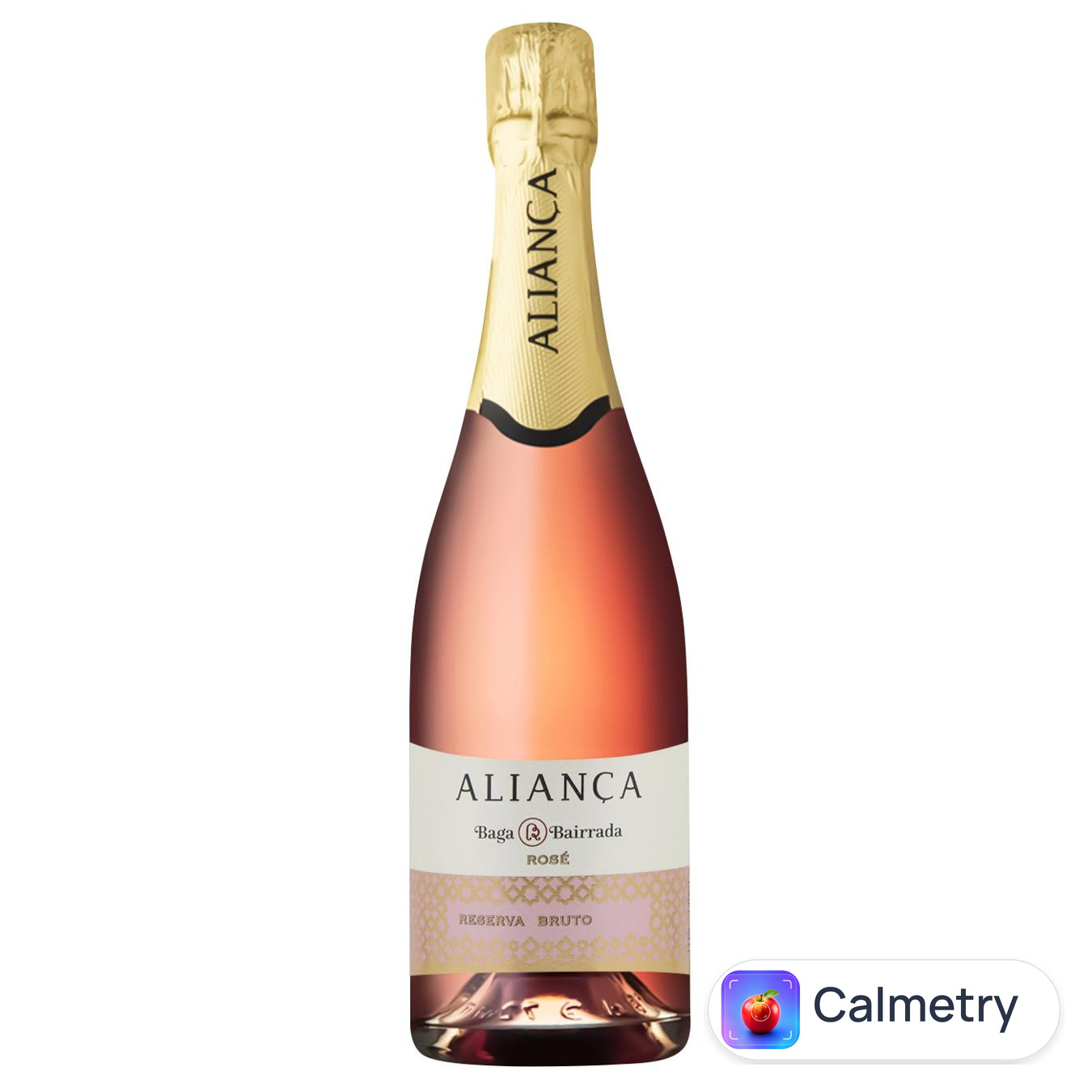 Вино ігристе Alianca Baga Rose Reserva Bruto рожеве брют 12,5% 0,75л