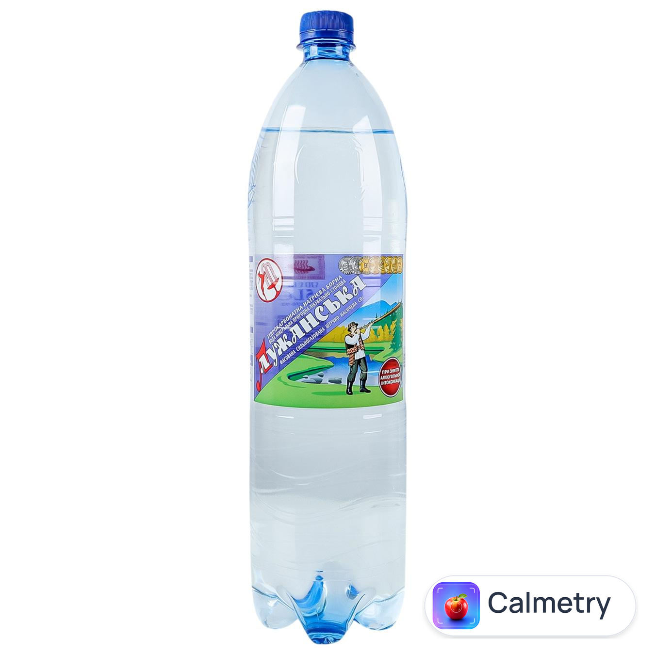 Вода мінеральна Лужанська сильногазована 1,5л