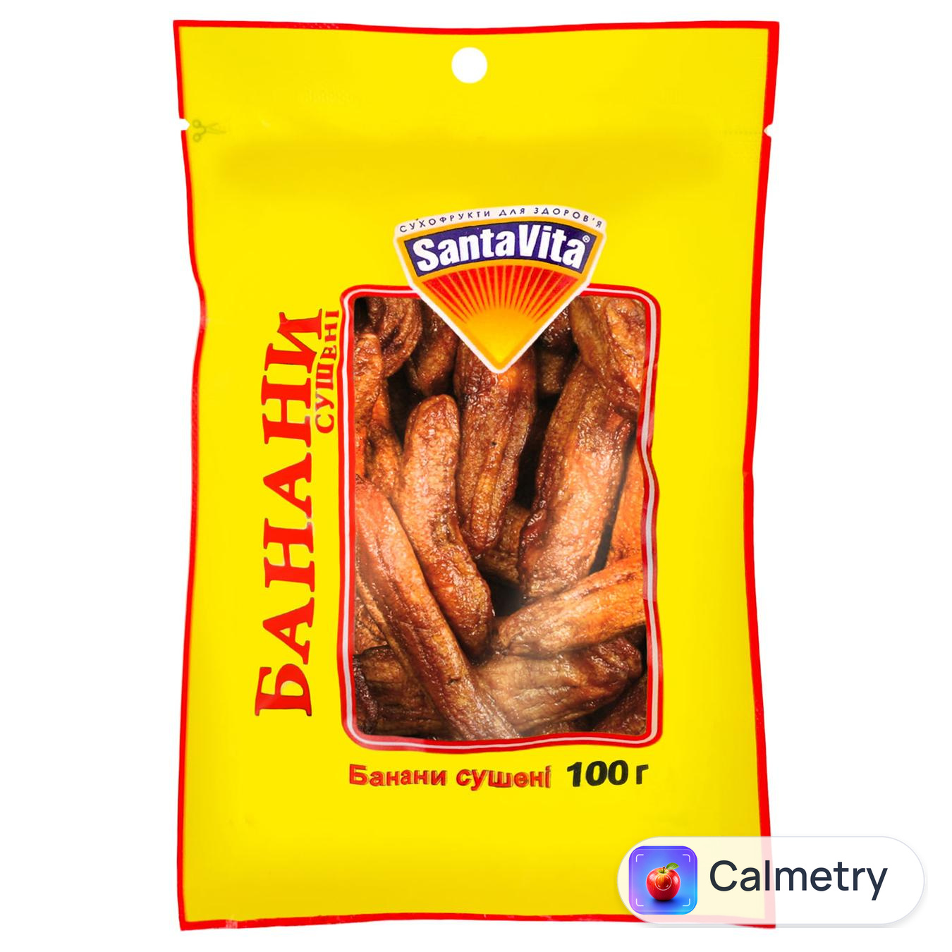 Банани SantaVita сушені 100г — фото продукту