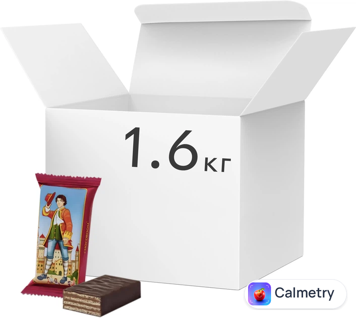 Упаковка вафельних цукерок Chocoboom Гулівер 1.6 кг