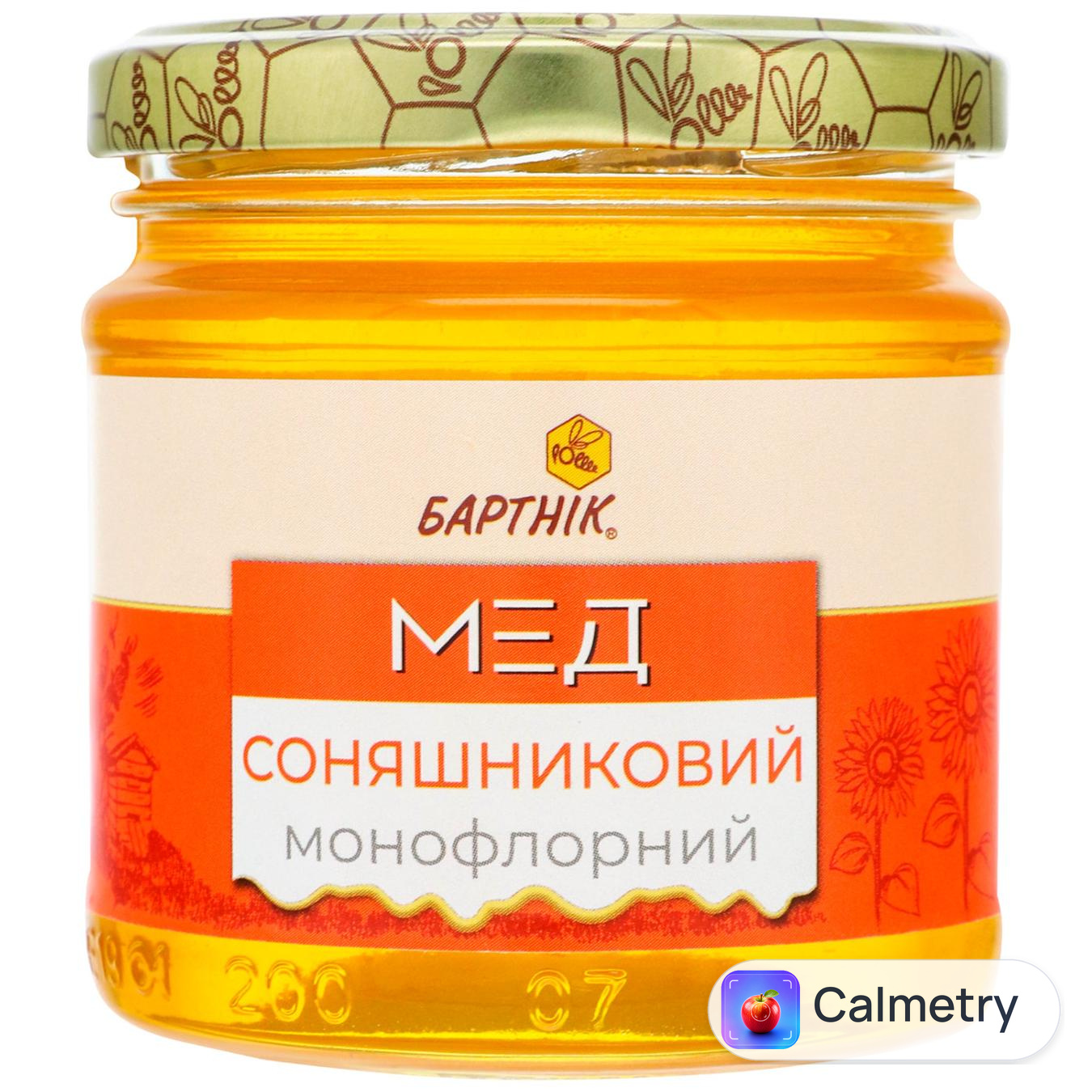 Мед Бартнік соняшниковий 250г